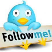 Oiseau Twitter "Follow me!"