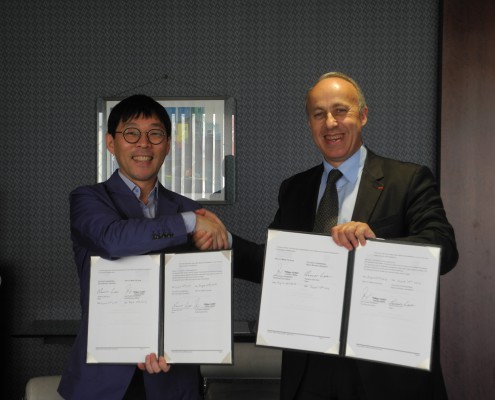 Signature d'un partenariat avec la Seoul National University