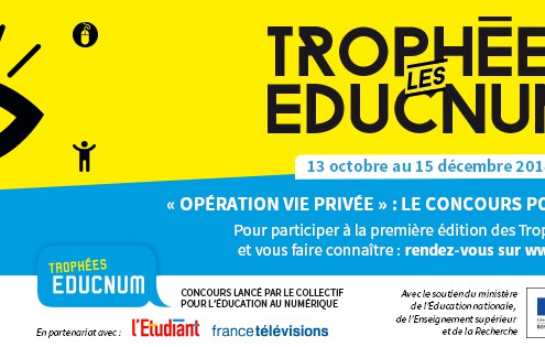 Affiche Les trophées EDUCNUM