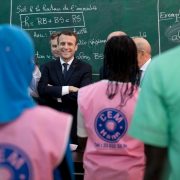 Emmanuel Macron à Dakar