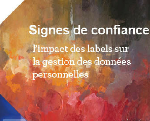 Ouvrage « Signes de confiance – l’impact des labels sur la gestion des données personnelles »